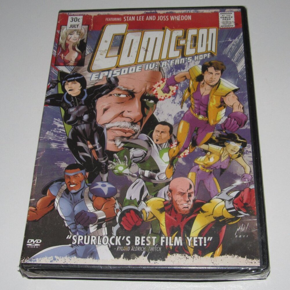 Comic-Con Episode IV: A Fan’s Hope DVD (2012, Stan Lee & Joss Whedon)